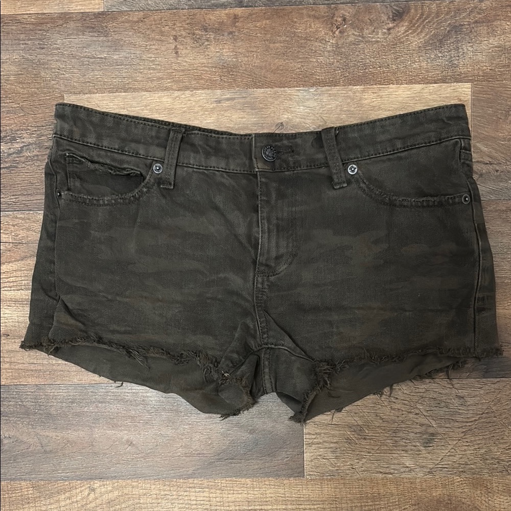 Camo Lucky Brand Jean Shorts